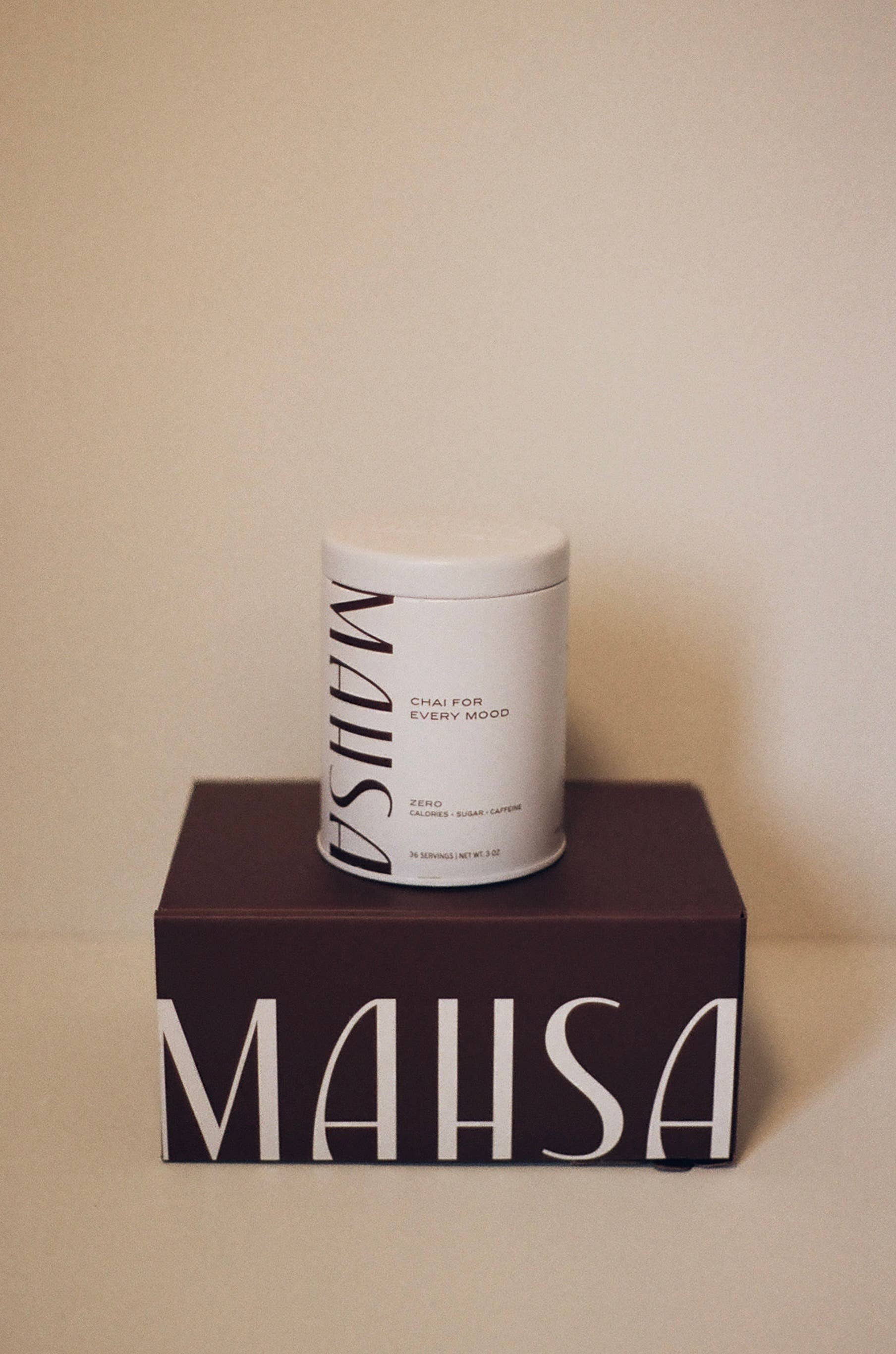 MAHSA CHAI - Wholesale Powdered Health Drink - MAHSA CHAI Classic Size: 45 Servings Retail Tin1