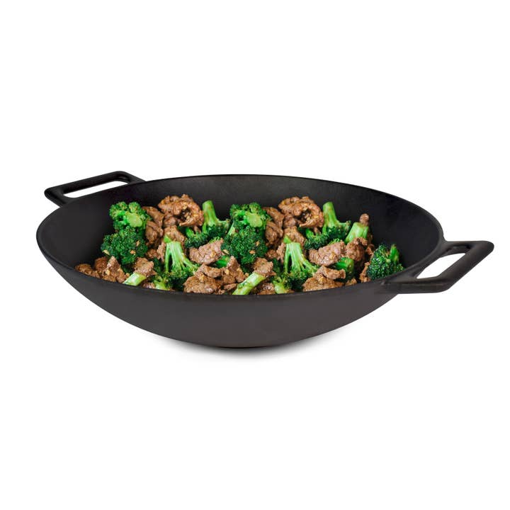 Style Asia - Wholesale Cast Iron Skillet - Jim Beam 12'' Pre Seasoned Heavy Duty Cast Iron Grilling