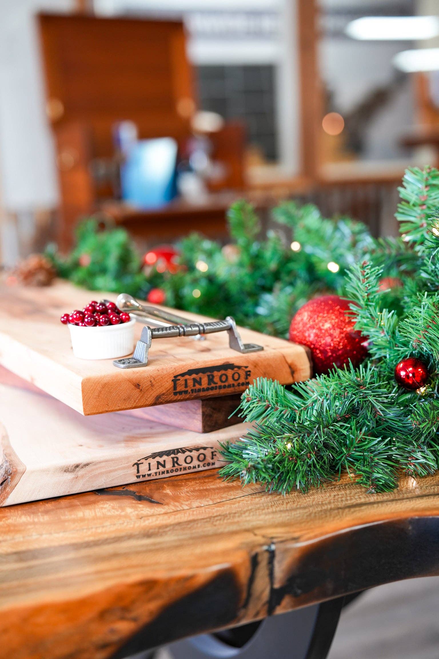 Tin Roof Kitchen & Home - Wholesale Cheese Board - Pecan Charcuterie Board15