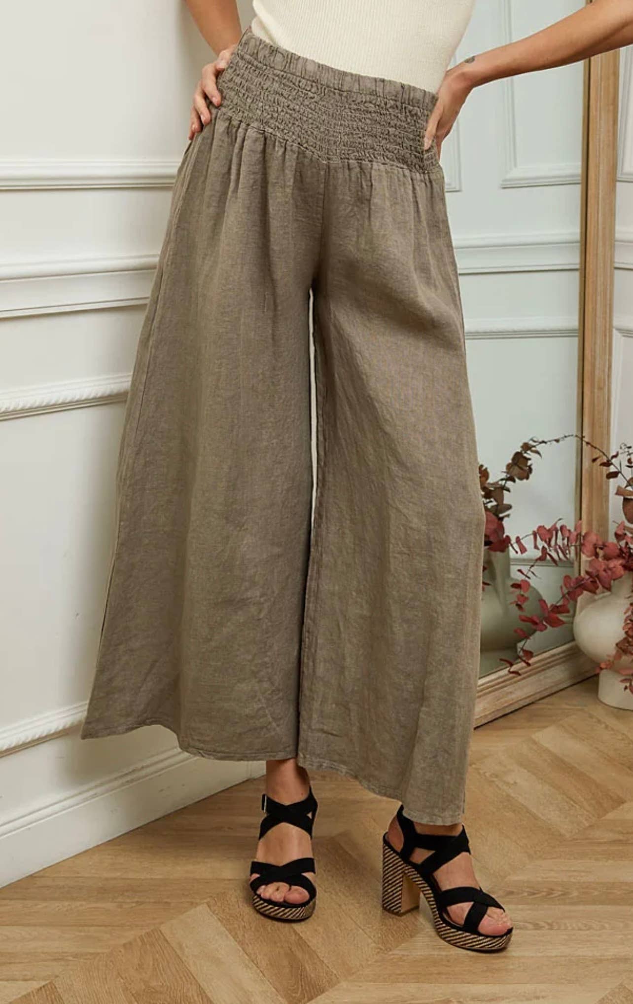 LÉA & LUC - Vendita all'ingrosso Pantalone - Donna - Pantaloni in 100% Lino RIF. 277130