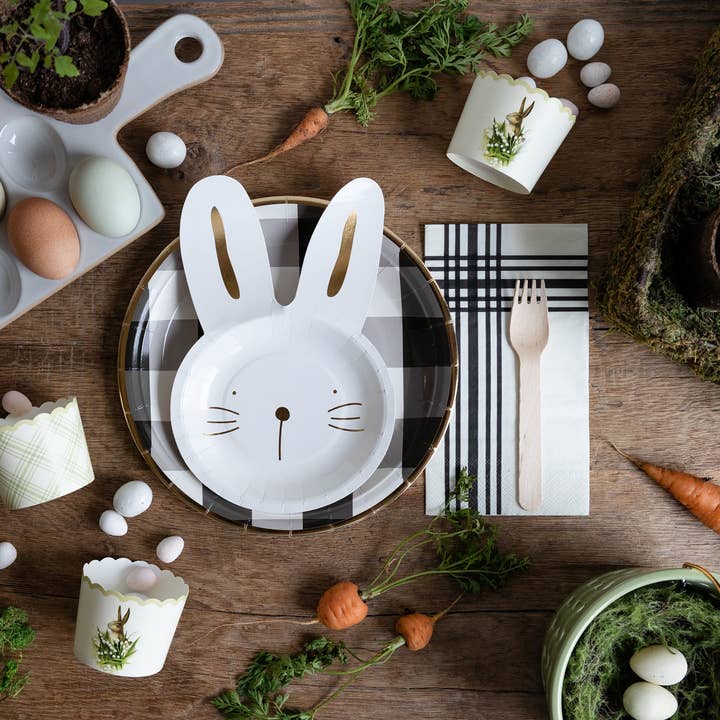 My Mind’s Eye - Wholesale Disposable Plate - PGB753-Buffalo Check 9" Plates4