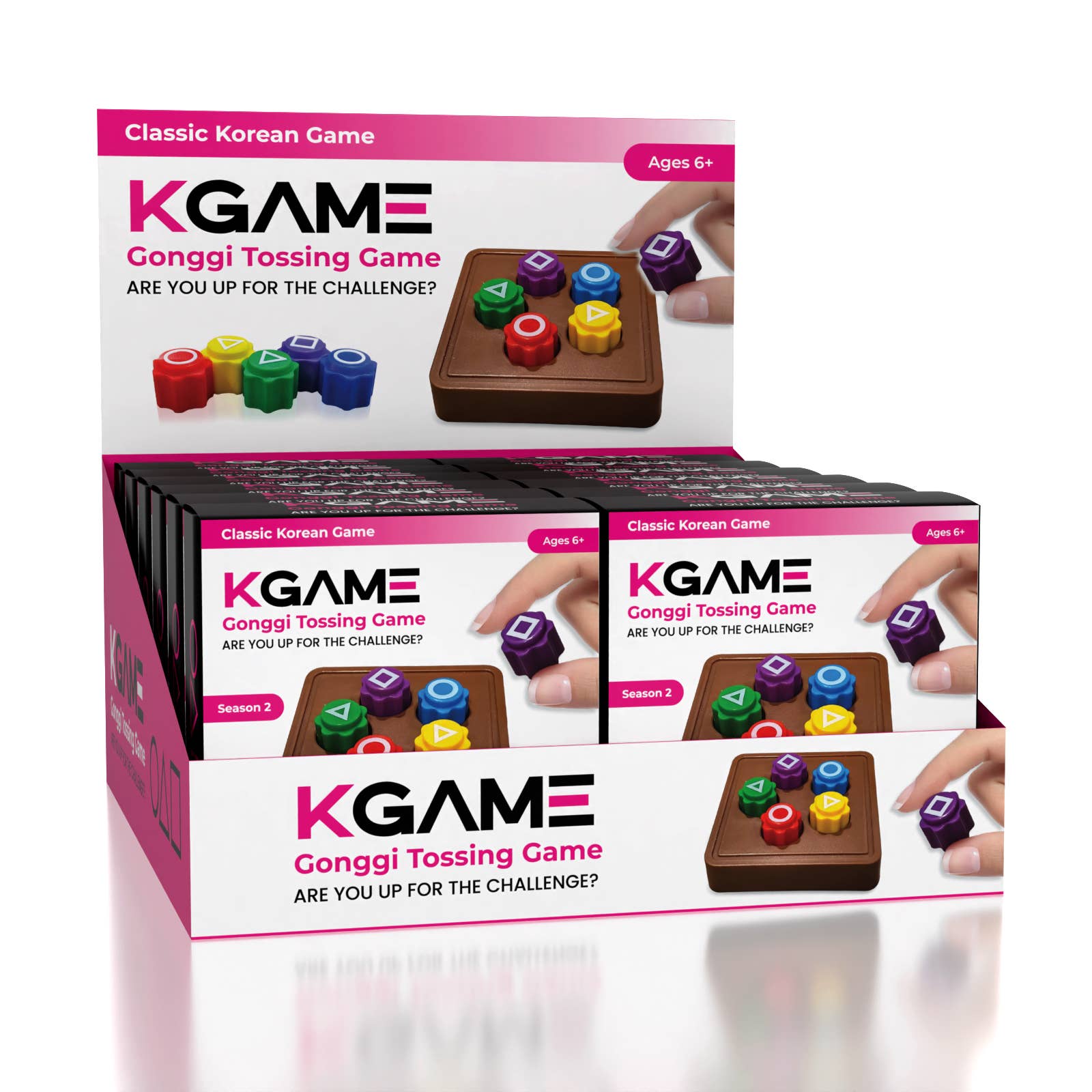 Showcase - Wholesale Brain Game - Kids - Viral KGAME Gonggi Tossing Game Season 2 in PDQ6