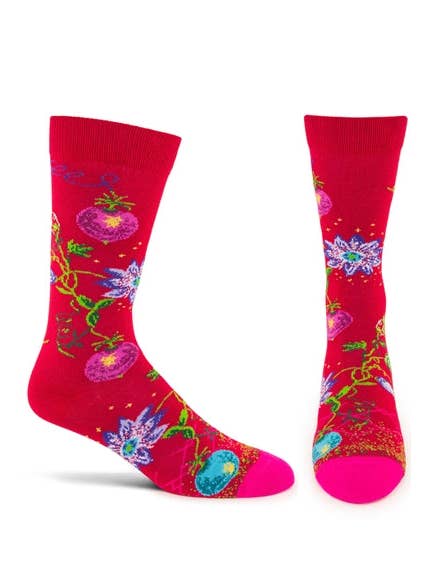 Women's Patterned Mercerized Cotton Socks for wholesale by DMITRY Ties