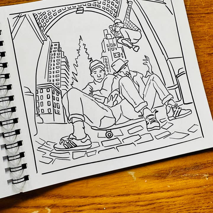 UNDERDOG NATION - Wholesale Coloring & Activity Book - Adult - Beastie Boys Pint Size Coloring Book9