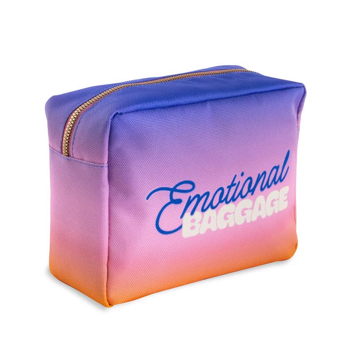 Ban.do - Wholesale Makeup/Cosmetic Bag - Getaway Cosmetic Bag, Emotional Baggage