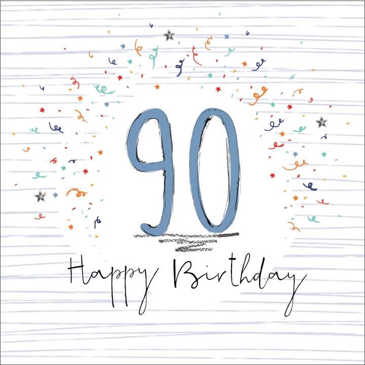 Joyeux anniversaire, 100e carte de vœux faite main pour la vente par The Handcrafted Card Company