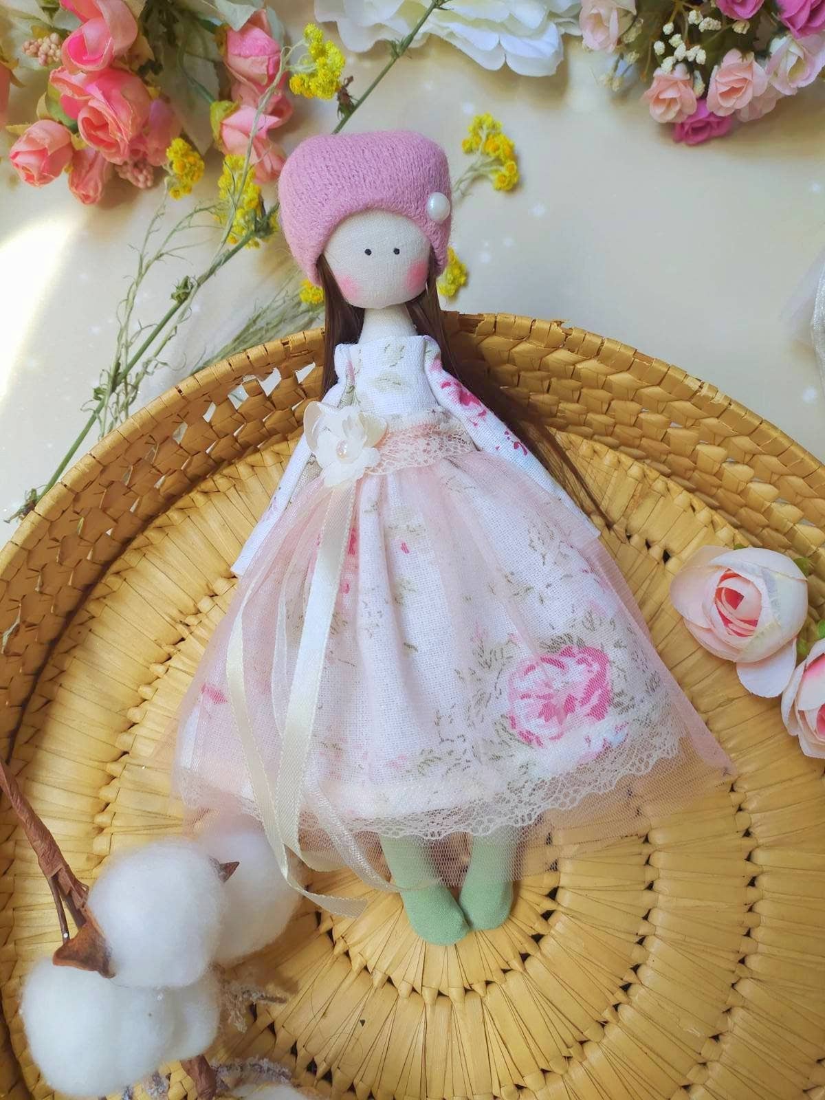 ChernikovaNataliya - Wholesale Doll - Kids - Handmade Shabby Chic Ballerina Rag Doll for Girls6