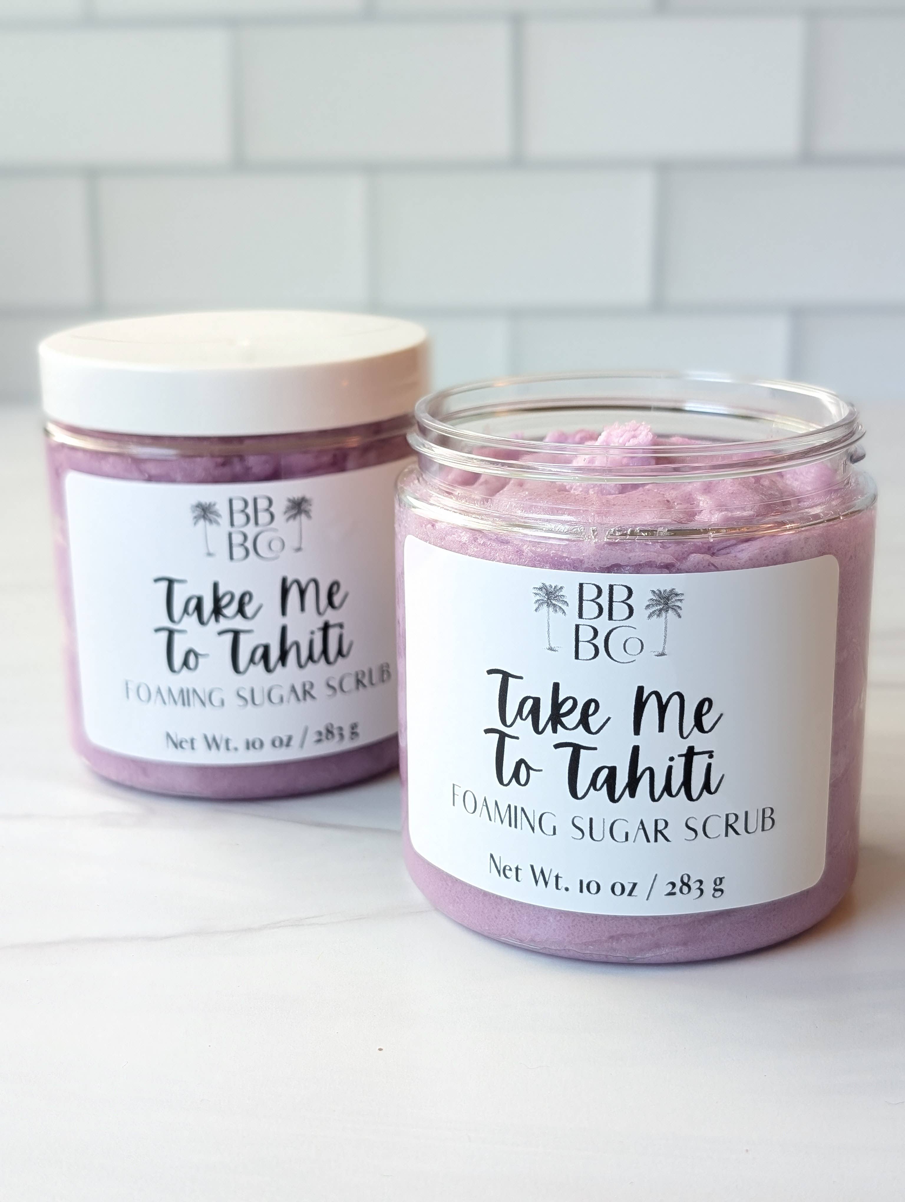 Beachy Bubbles Bath Co - Wholesale Body Scrub/Exfoliant - Take Me To Tahiti Foaming Sugar Scrub3
