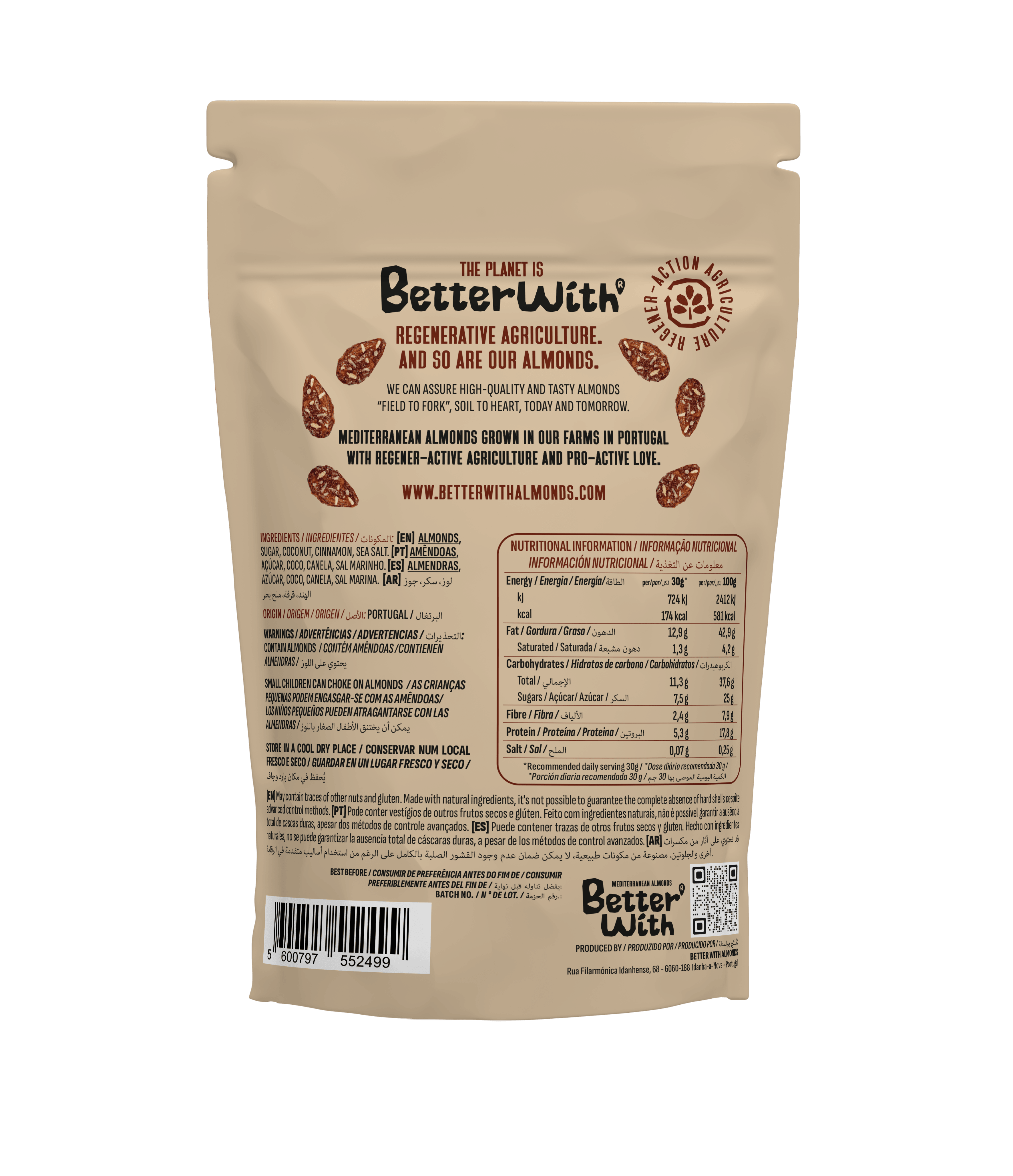 Better With Almonds - Wholesale Nuts - Almonds Better With Cinnamon and Coconut - sweet almond2