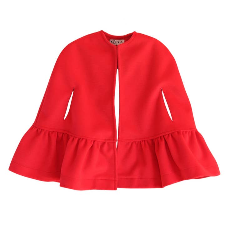 25631 Capa roja para venta al por mayor de Phi Clothing