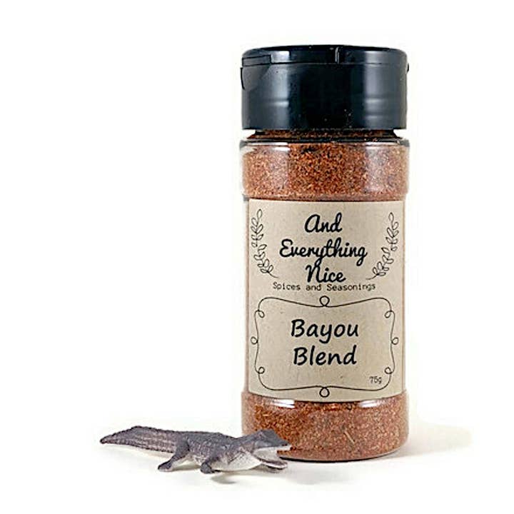 Bayou Blend seasoning for wholesale by And Everything Nice Spices and Seasonings