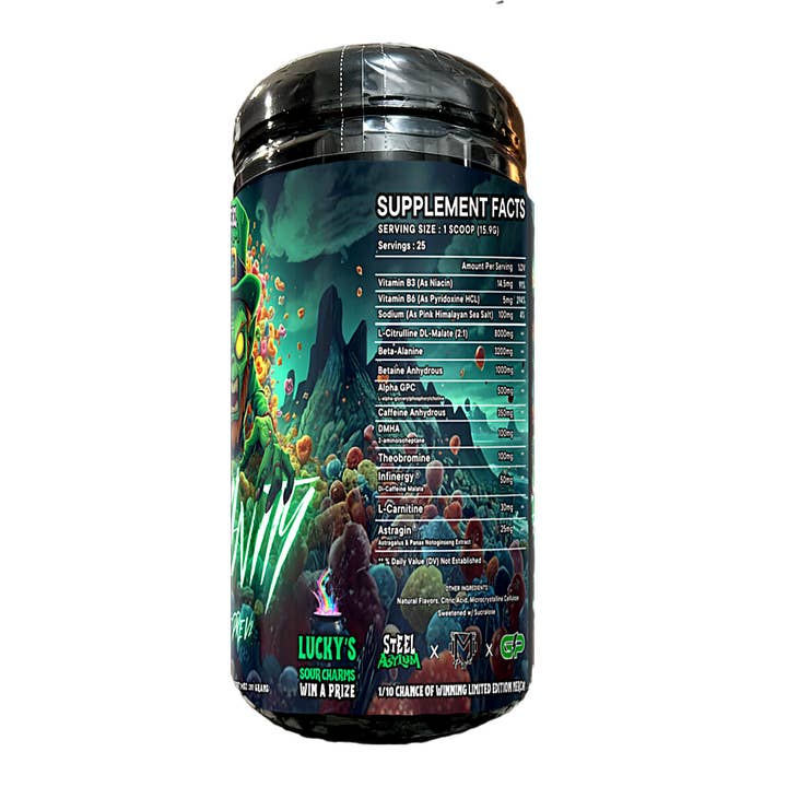 Mass Cast, LLC - Wholesale Oral Supplement/Vitamin - Insanity Preworkout by Steel Asylum13