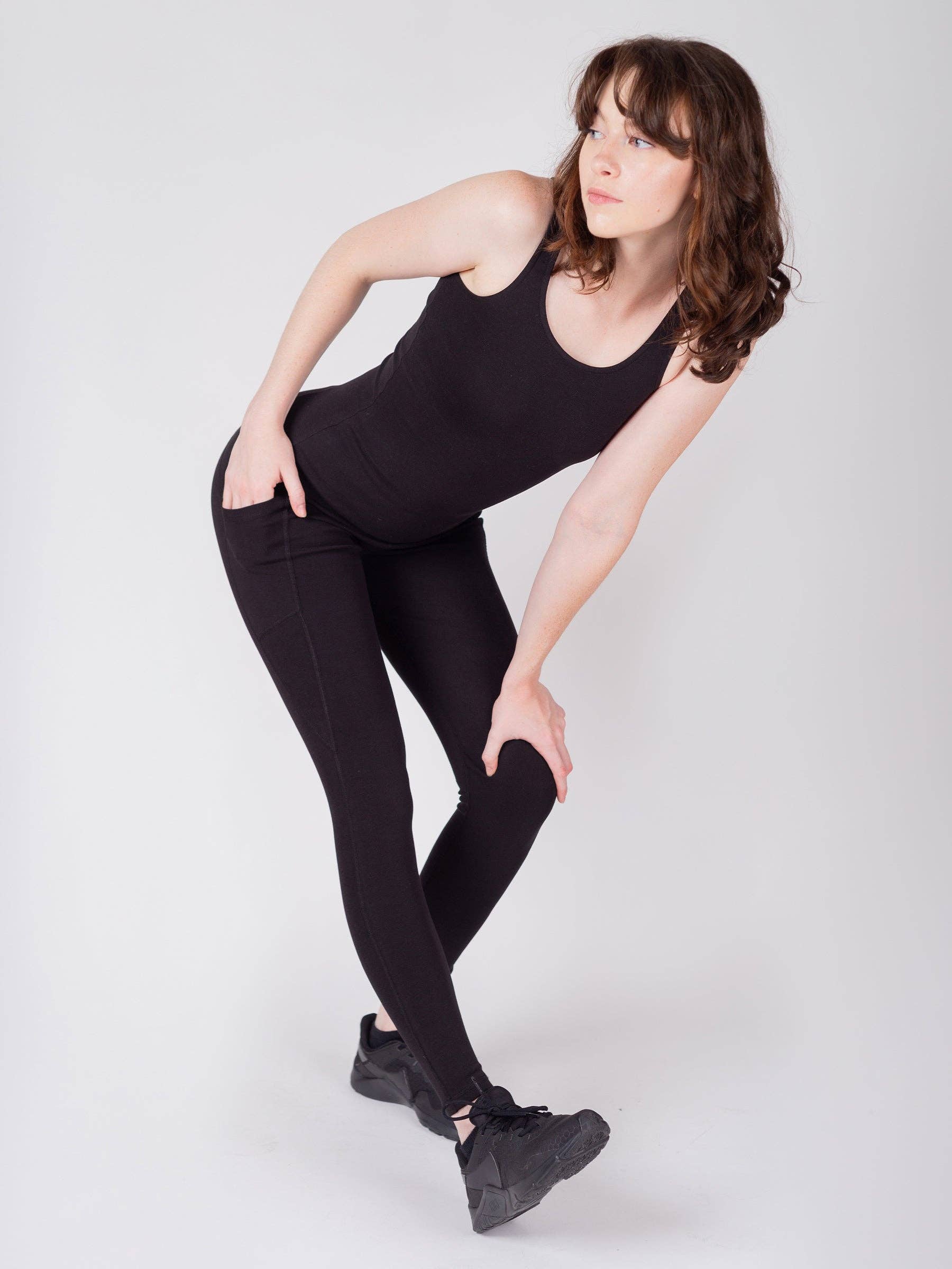 Happy Earth - Vendita all'ingrosso Leggings sportivi/loungewear - Donna - Leggings Organici PlantTec™ | Eclipse3