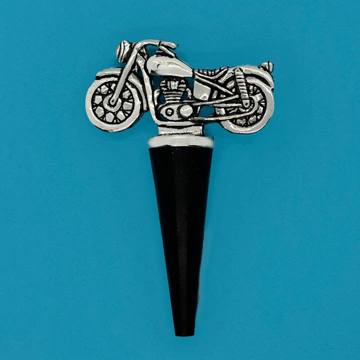 Motorcycle Bottle Stopper for wholesale by Basic Spirit