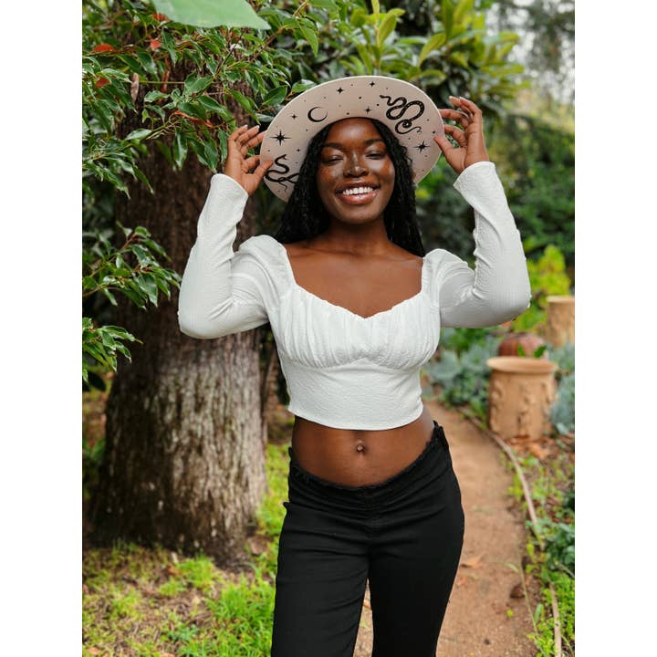 Wild as Heck - Wholesale Fedora - Women's - The Nova Hat (Fedora, unique hats, wool hat, rancher)