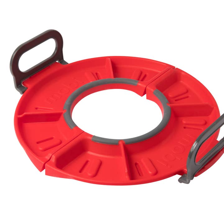 Folding Microwave Tray, Red for wholesale by Mobi