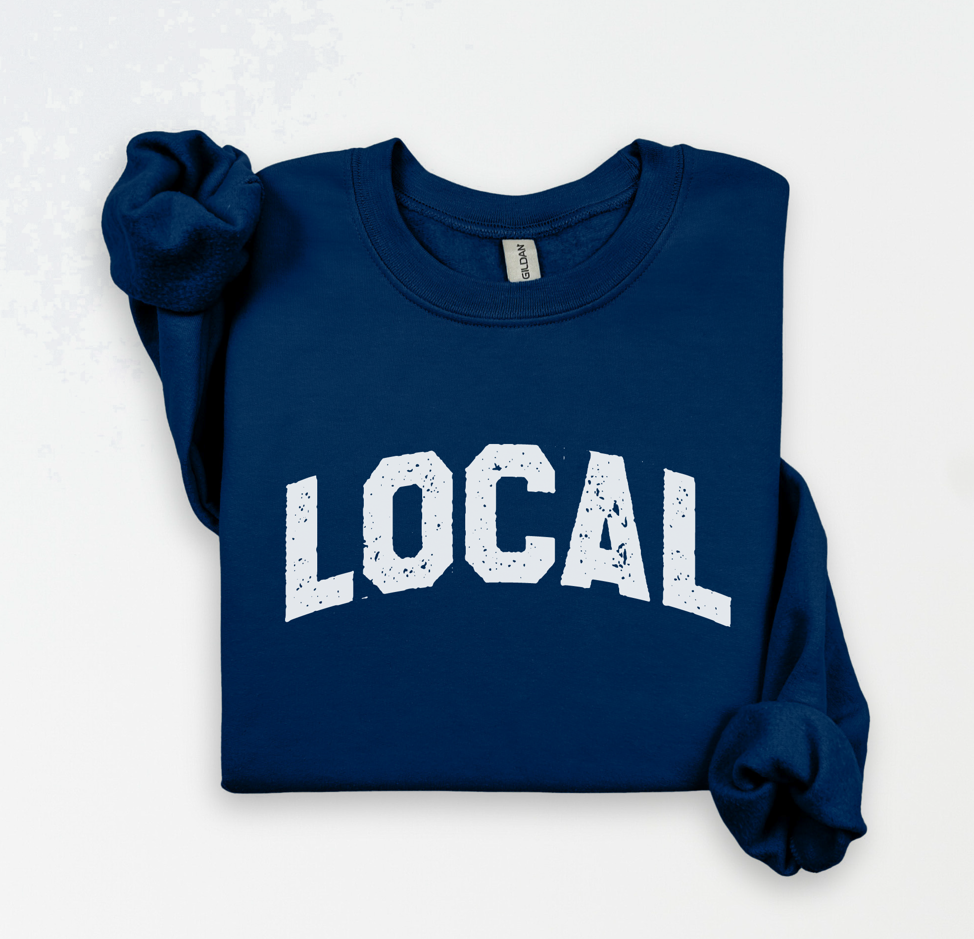 Three Girls Shop - Vente Sweat-shirt à imprimés – femme - Sweat-shirt graphique en polaire LOCAL8