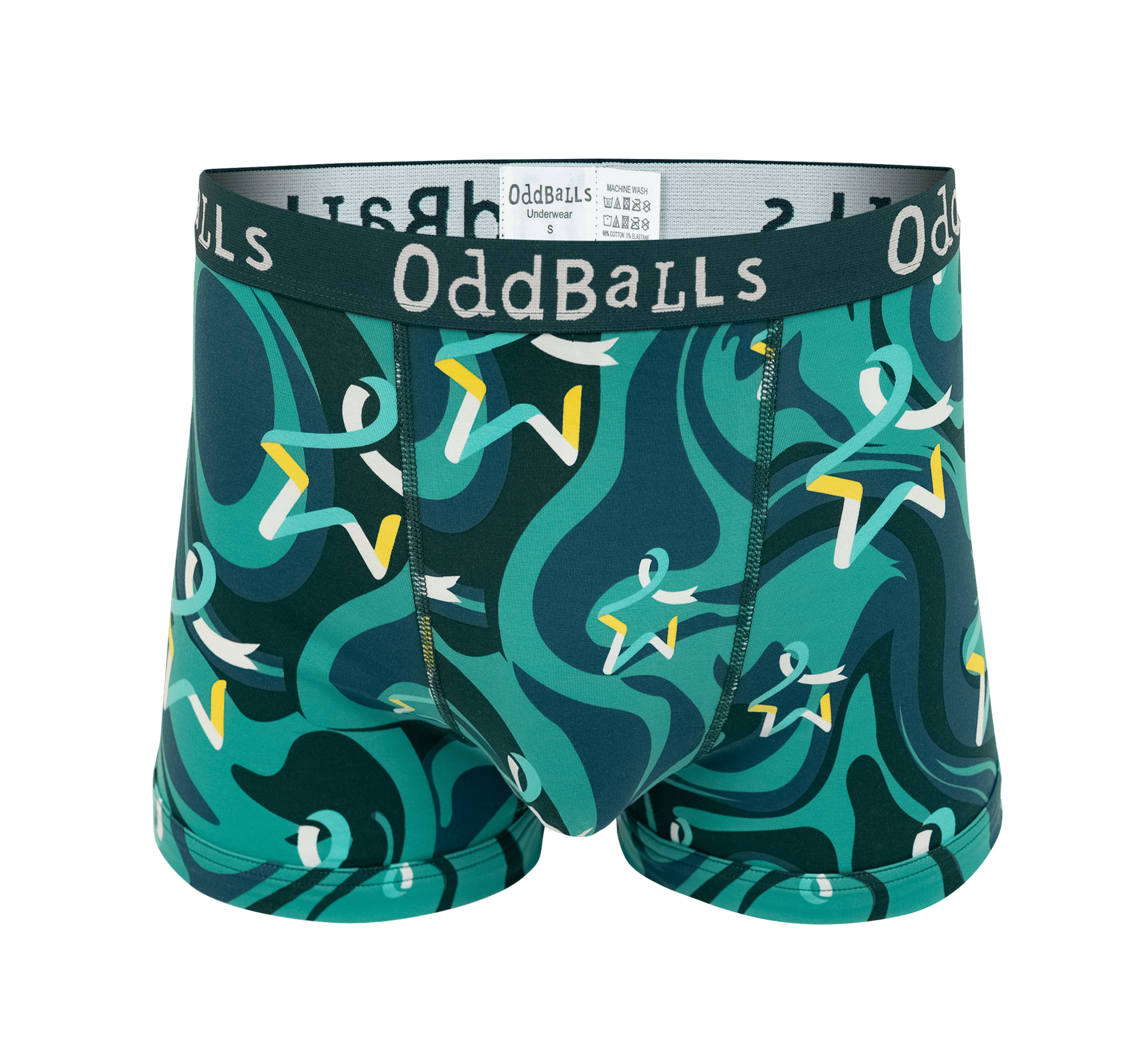 OddBalls – wholesale Underwear – Men's – Bowel Cancer UK - Mens Cotton Boxer Shorts0