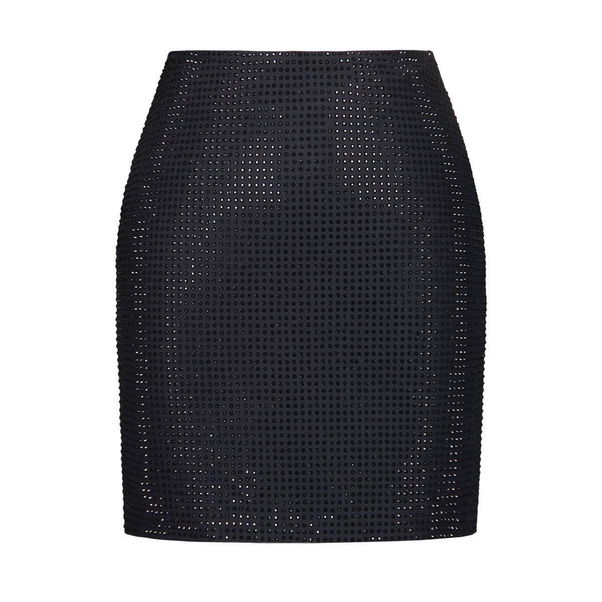 Noir Ensemble chemisier et jupe en maille diamant SET70Y pour tenue décontractée en vente sur Faire5