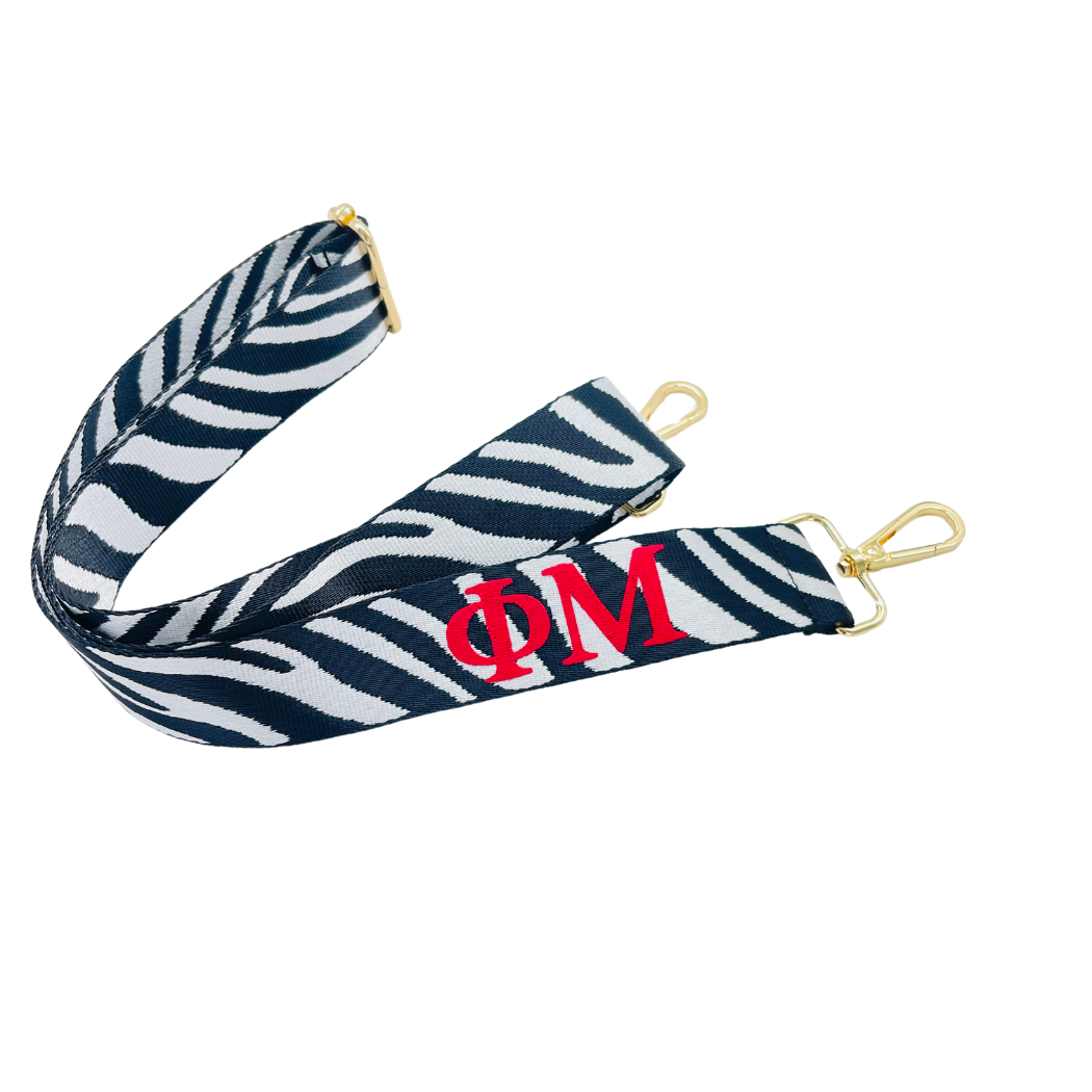 Sarahndipity Shop - Wholesale Bag Strap - Women's - Sorority Purse Strap (in Zebra)9