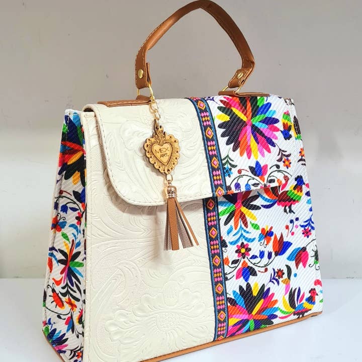 GMCE Global Trading, LLC - Wholesale Backpack - Women's - Handcrafted Artisan Backpack Embroidered Jute 6