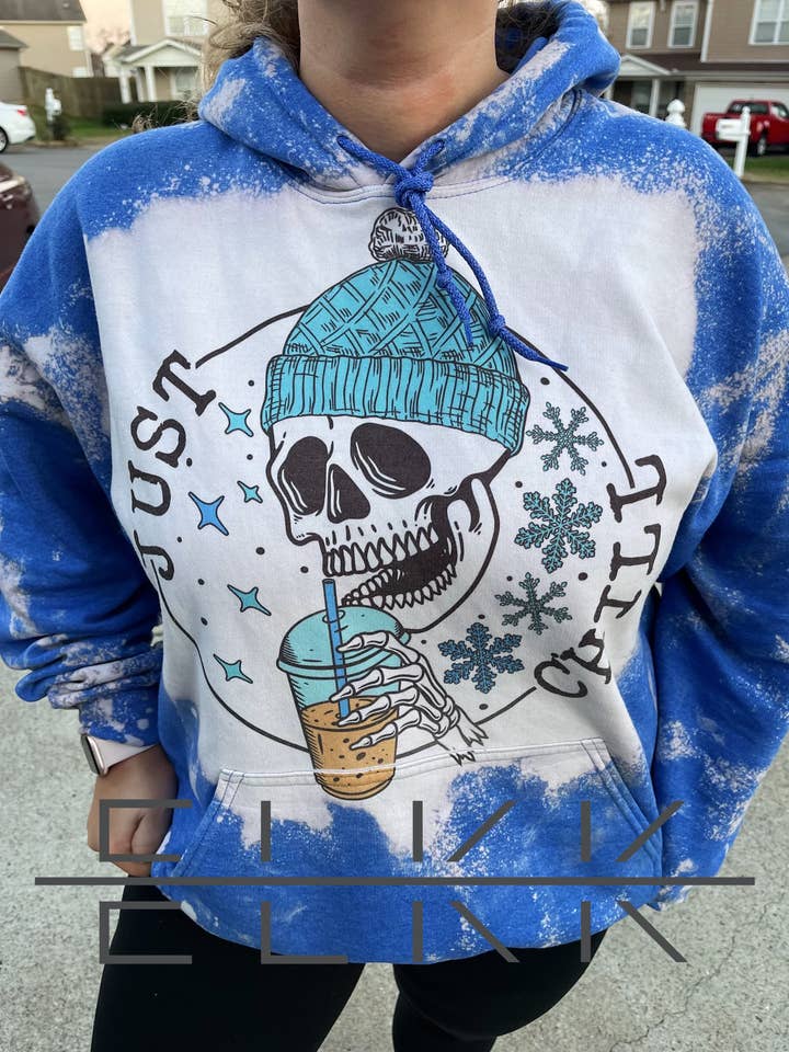 Just chill sweatshirt for wholesale by Elkk Designs