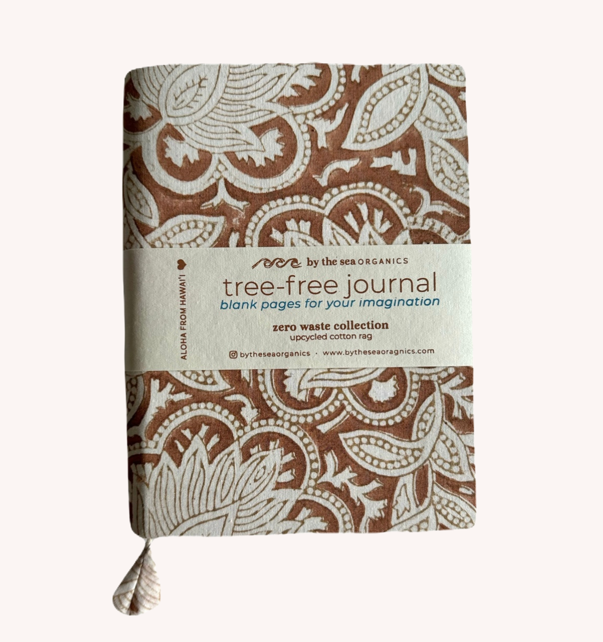 By The Sea Organics – Großhandel Tagebuch – BAUMWOLL-JOURNAL REGENBOGEN-KOLLEKTION - 6"x 8"11