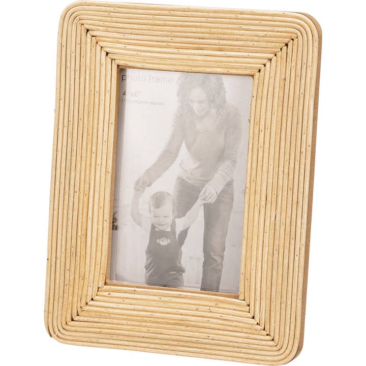 Primitives by Kathy - Wholesale Picture Frame - Rattan Photo Frame