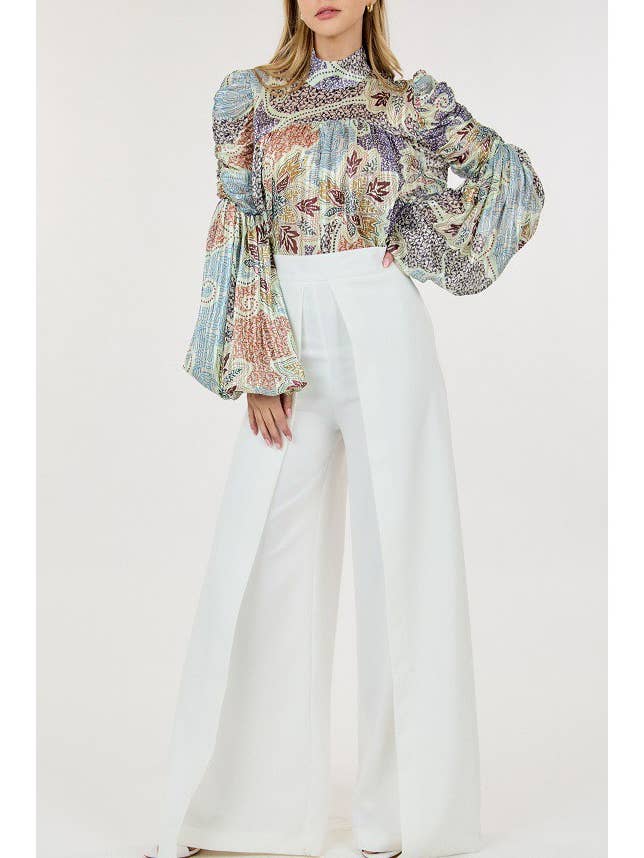 PRINT BLOUSE for wholesale by FashionShowcase