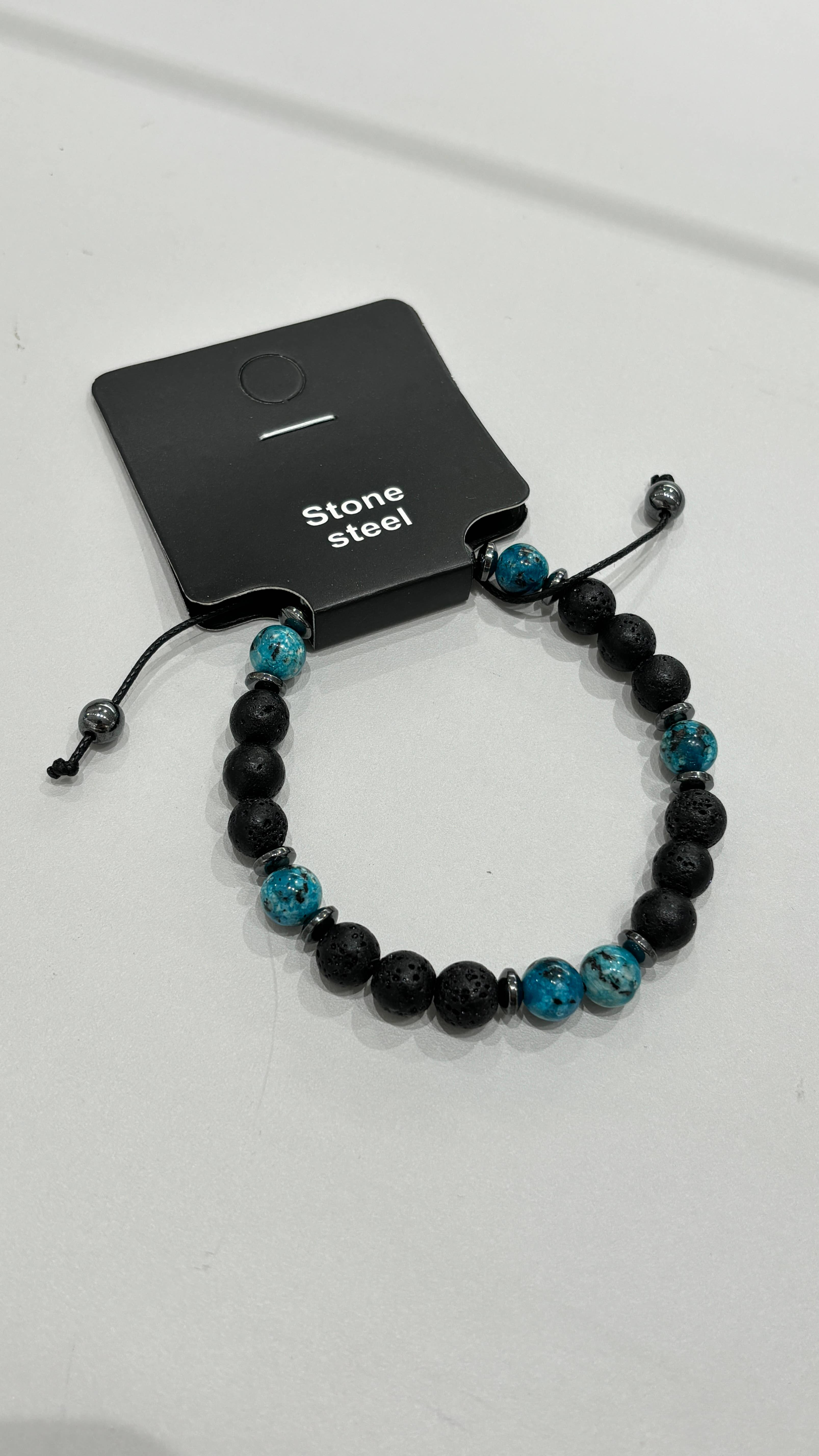 Black Stainless steel bracelet 324DS32 for wholesale on Faire0