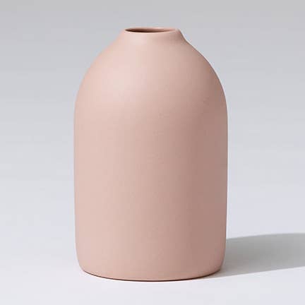 Vase Cocoon, rose glacé, petit pour la vente par Marmoset Found