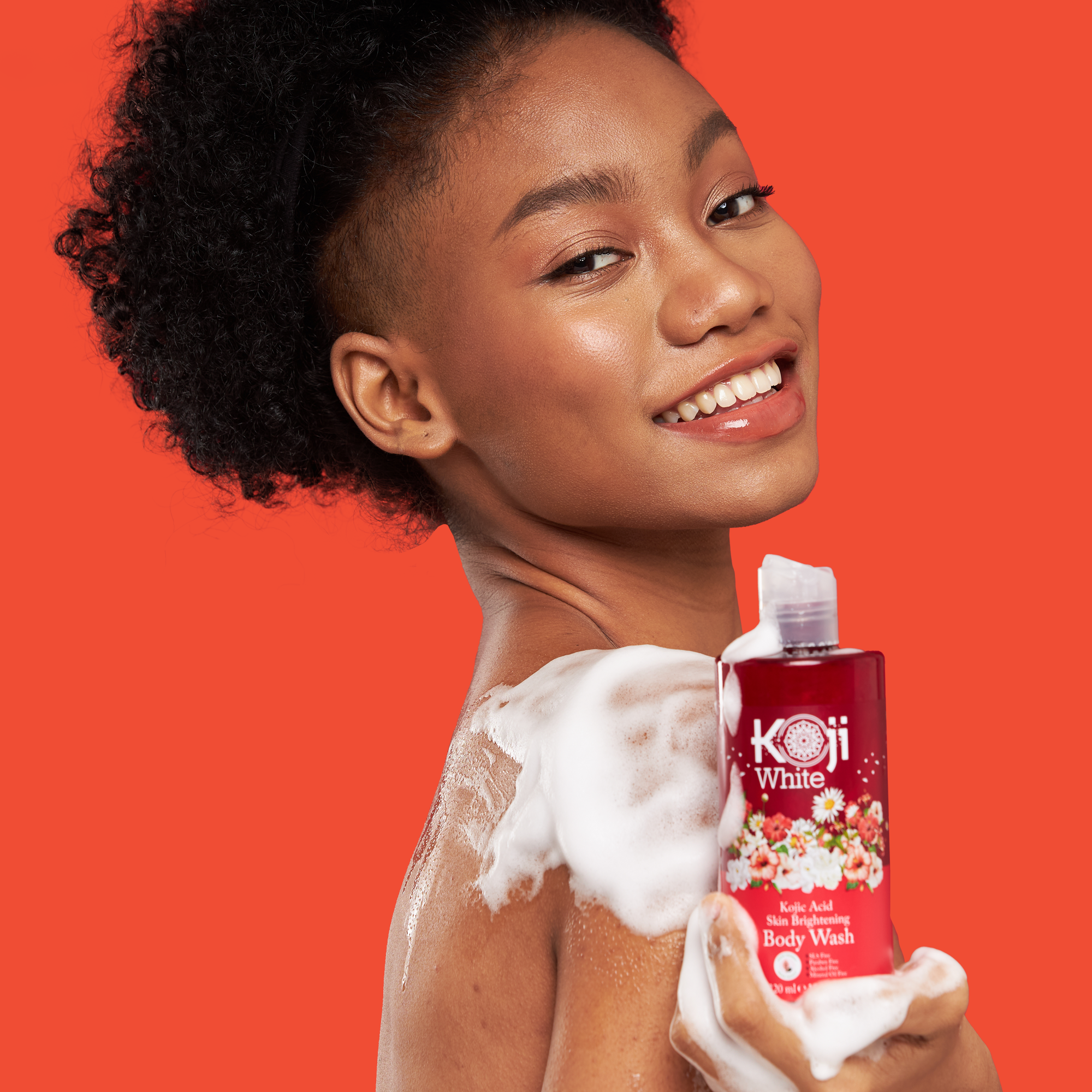 Koji White - Wholesale Body Wash/Shower Gel - Kojic Acid Skin Brightening Body Wash (1 Bottle)1