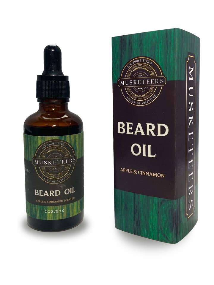 Beard Oil - 50ml - Apple & Cinnamon for wholesale by Musketeers