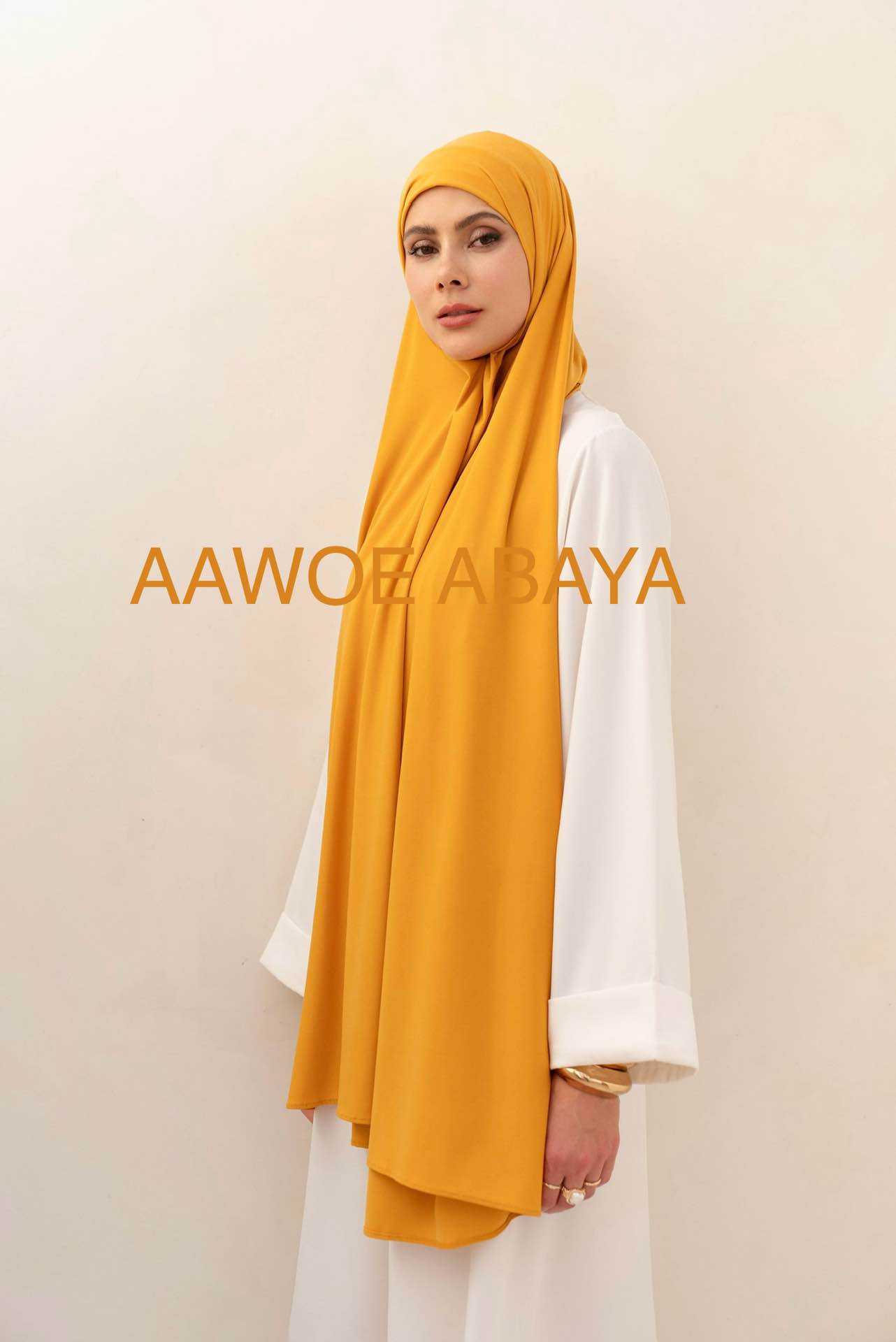 Aawoe Abaya - Wholesale Hijab - Women's - Elegant Long-Sleeve Shawl - 2484-HIJ105