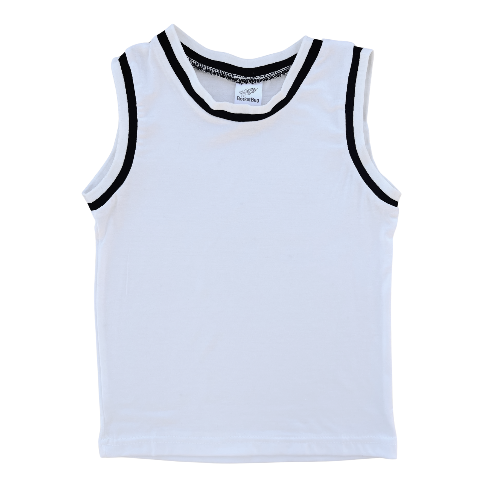 Rocket Bug - Wholesale Bodysuit (Non-Footed) - Baby - Blank Sleeveless Basketball Jersey for Baby & Toddlers7