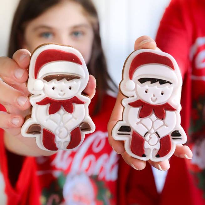 Bake an Elf Biscuit Baking and Decorating Starter Kit for wholesale by My Little Bake Box