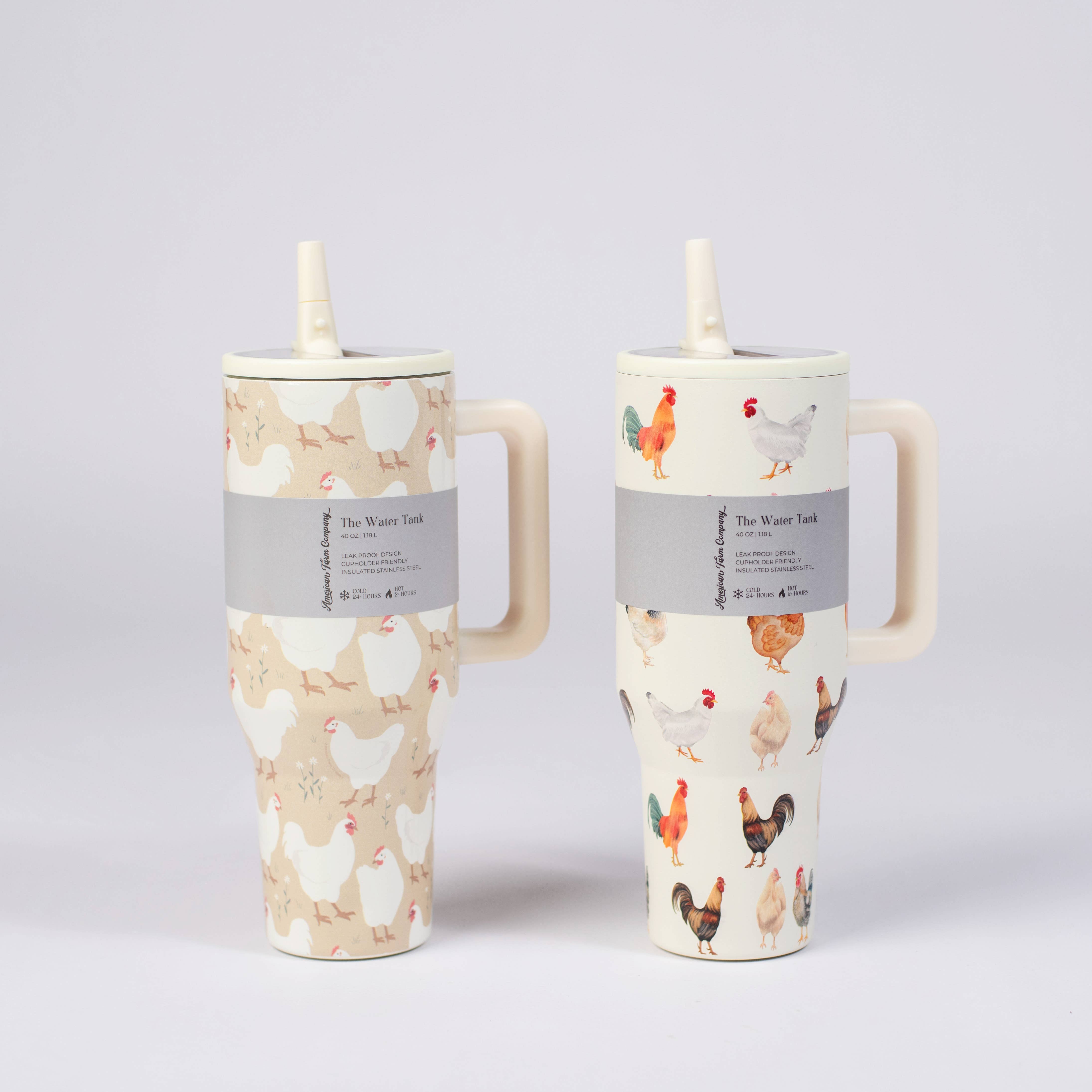 American Farm Company - Vendita all'ingrosso Bicchiere/tazza termica - Bicchiere isolante a prova di fuoriuscita AFC Chicken da 40 once1