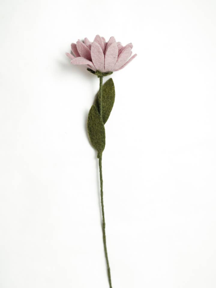 Filtblomst - Lyserød Zinnia for engroshandel hos Silk Road Bazaar