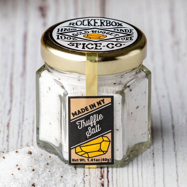 Black Truffle Salt for wholesale by Rockerbox Spice Co.