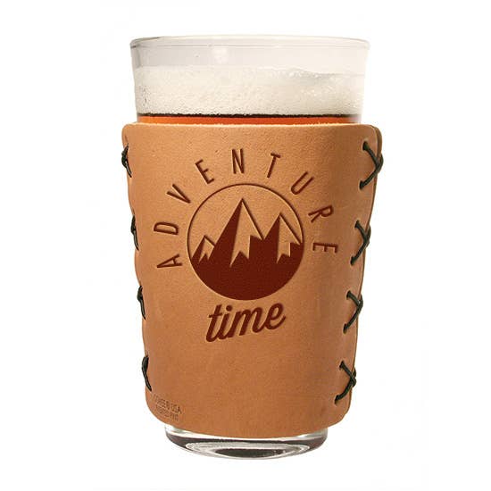 Oowee Products - Wholesale Drinking Glass/Cup - Retail Ready Pick-A-Logo Leather Pint Glass Sleeve and Box17