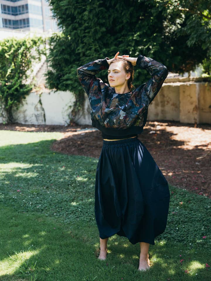 Bellows Skirt for wholesale by Megan-Ilene