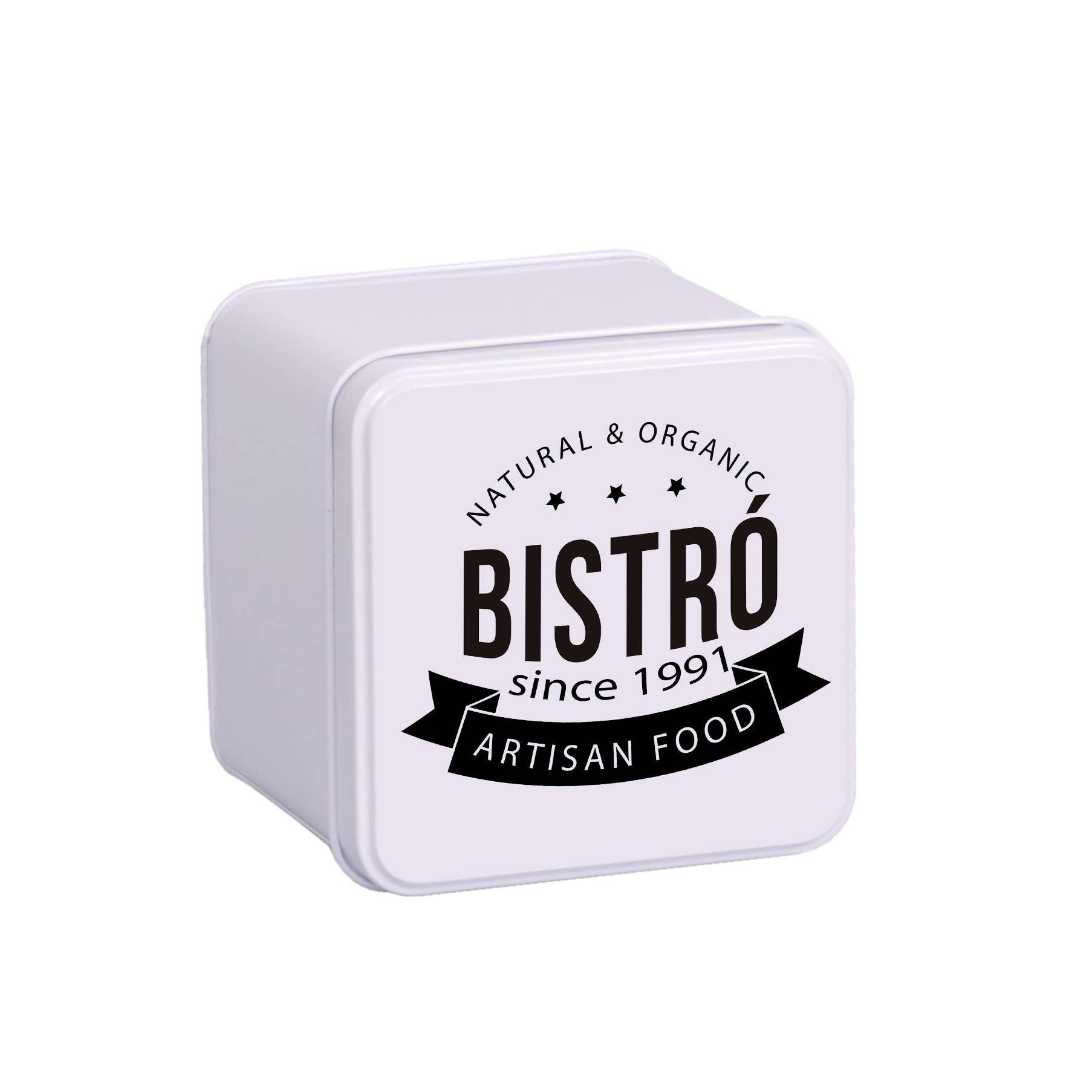 Printbox - Venta al por mayor Cajas decorativas - Caja cúbica personalizada con etiqueta blanca