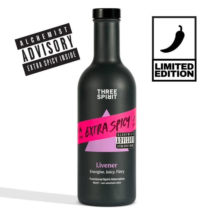 Livener XS - Functional Non Alcoholic Spirit (6x16.9oz) for wholesale by Three Spirit