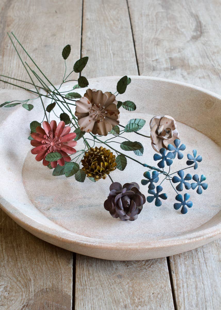 De Weldaad Authentic Interior – Engroshandel Dekorationsværktøj – Håndlavet metalblomst MA30081