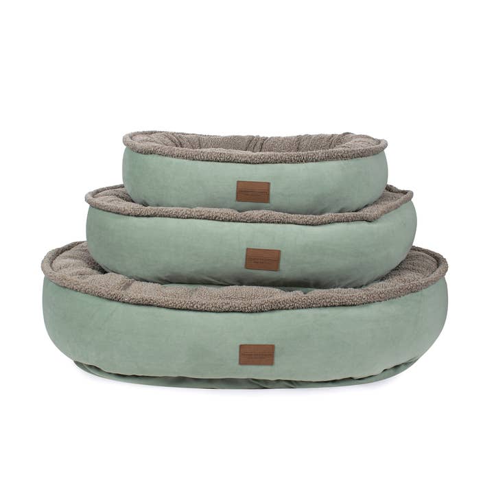 Carolina Pet Company - Wholesale Pet Bed - Dog - Microfiber and Tipped Berber Round Comfy Cup Dog Bed4