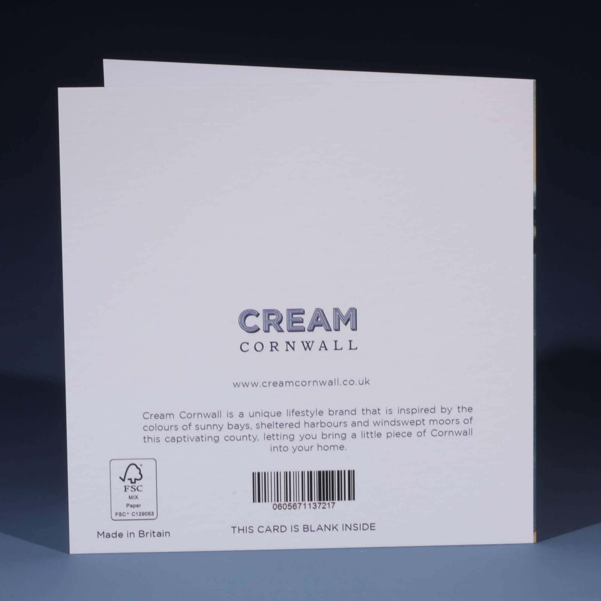 Cream Cornwall – wholesale Everyday greeting card – Captains Watch Greetings Card1