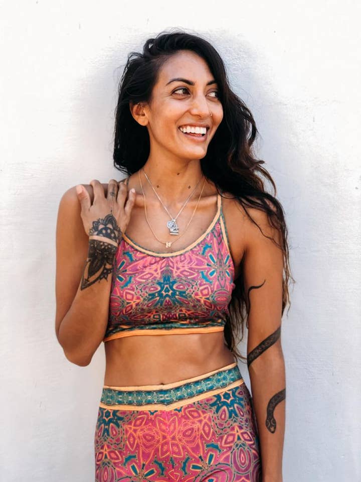 Jaisalmer Rose Crossback Top for wholesale by Miramaya