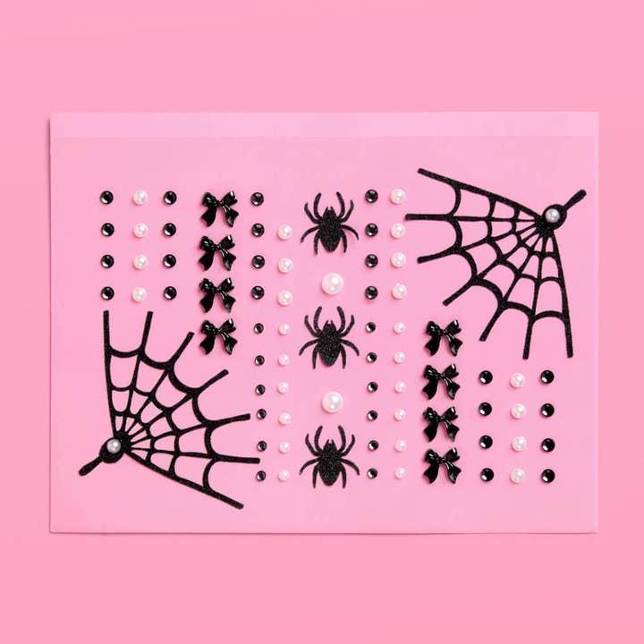 xo, Fetti - Wholesale Body Glitter/Shimmer - Romantic Horror Gem Set - 79 adhesive face gems, halloween, gothic4