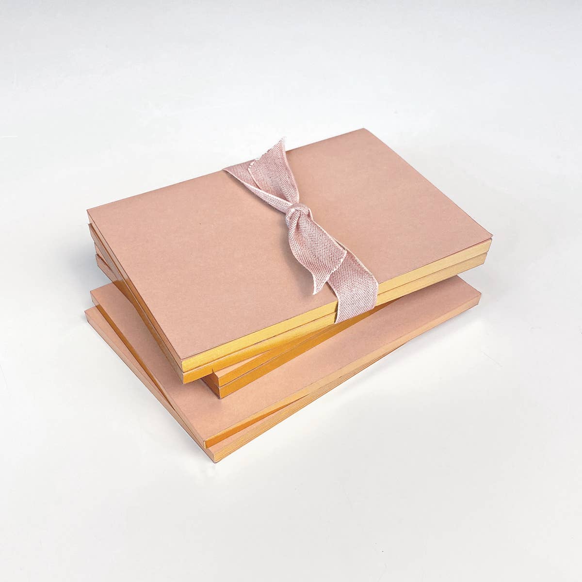 Wms&Co. - Vente Cahiers - Blush Jotters avec bord doré (lot de 2)2