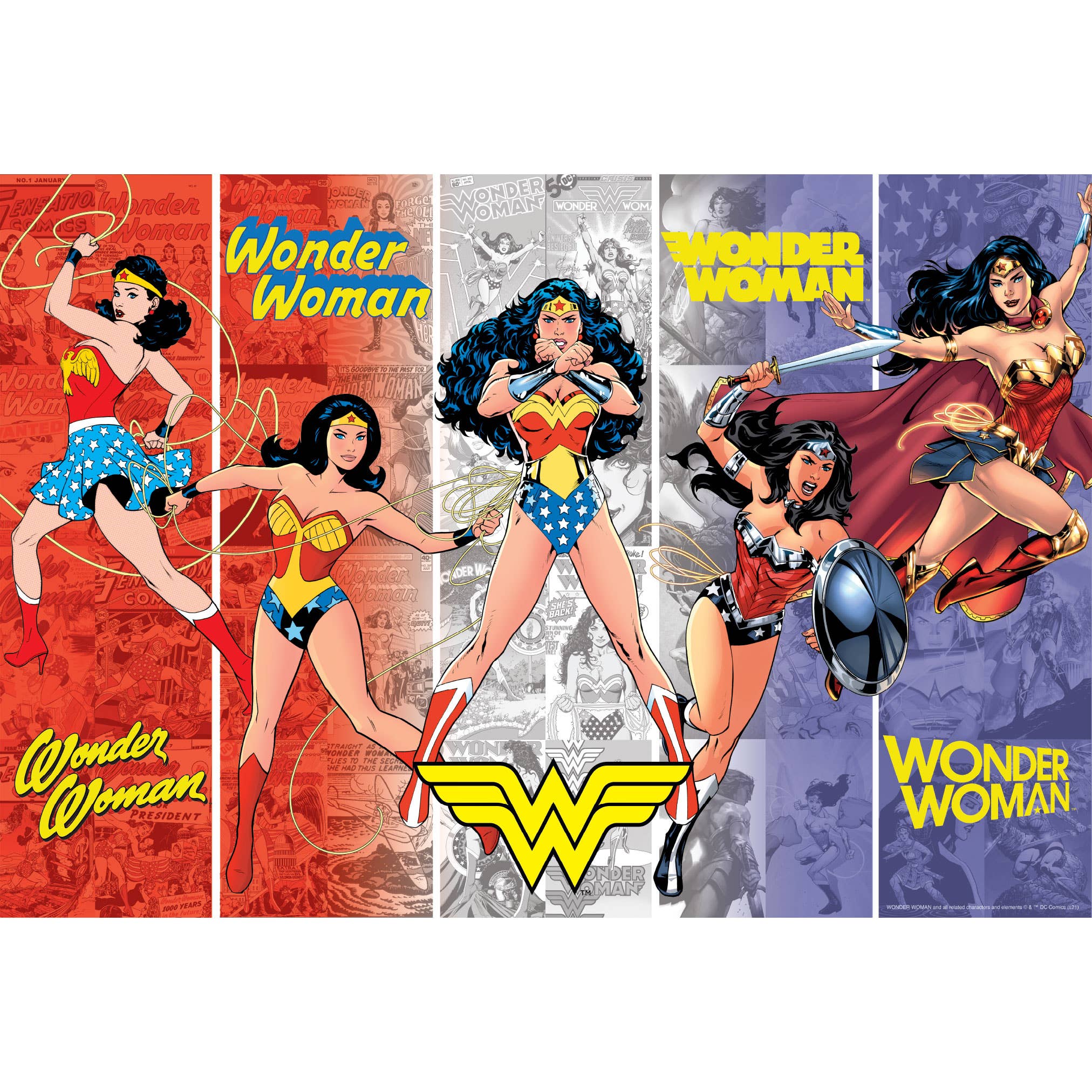 Paper House Productions - Wholesale Puzzle - Adult - Wonder Woman Generations Puzzle1